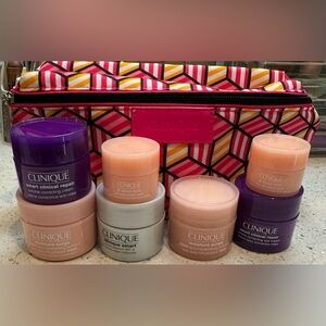 clinique lot skin care Cosmetic Bag Smart Clinical Repair Eyes Moisture Surge